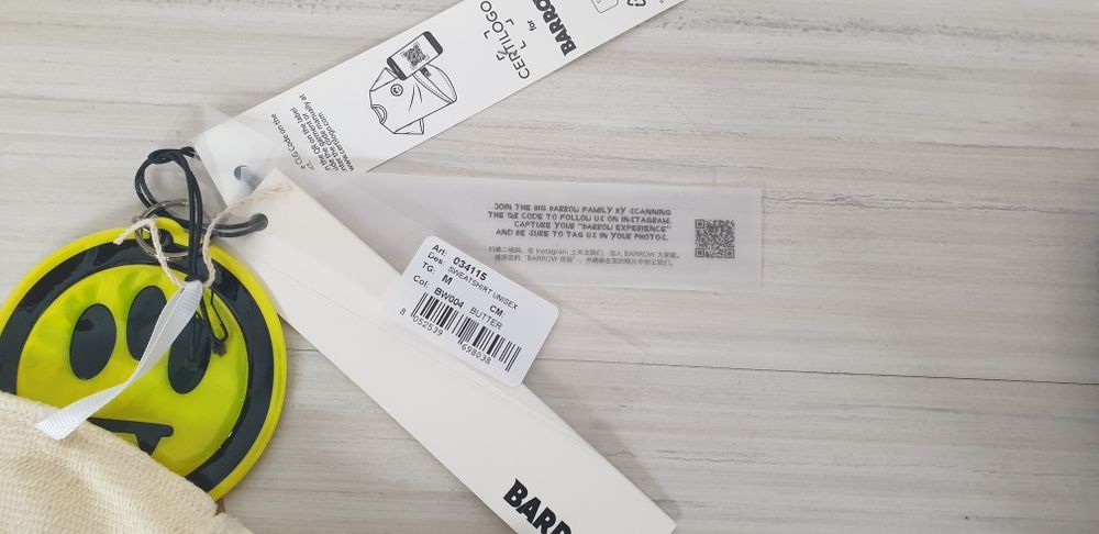 Barrow Cotton Oversize Mens Size / M НОВО! ОРИГИНАЛ! Мъжка Блуза!