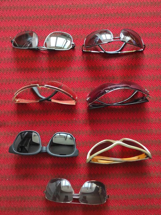 Ochelari de soare, model diferite, lentile cu diferite filtre