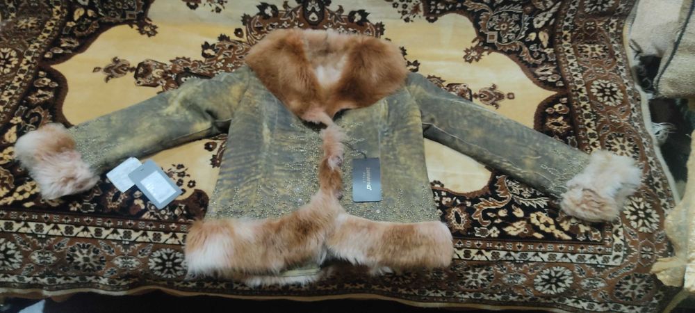 Эксклюзив! натуральн. дублёнка, итальянск. бренда "ZARRAFINO PELLE"