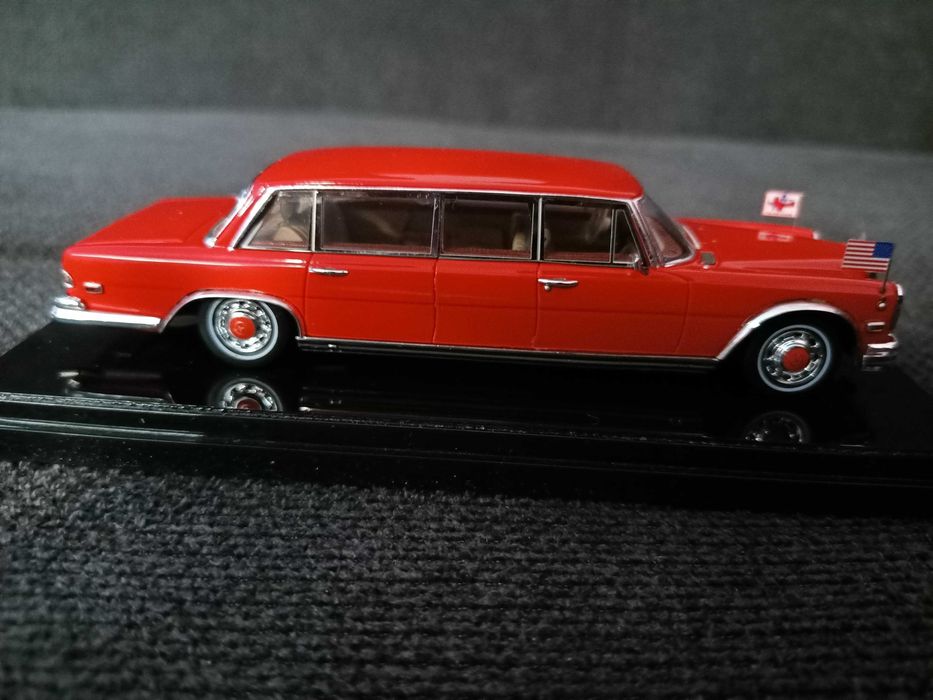 Mercedes-Benz 600 Pullman "Red Baron" - Hilton Family , 1:43 , нов