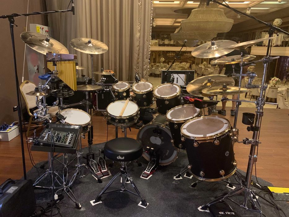 Tobe Dw Drums. Drum Collector's Series, Satin Oil 24k Gold Bucuresti Sectorul 3 • OLX.ro