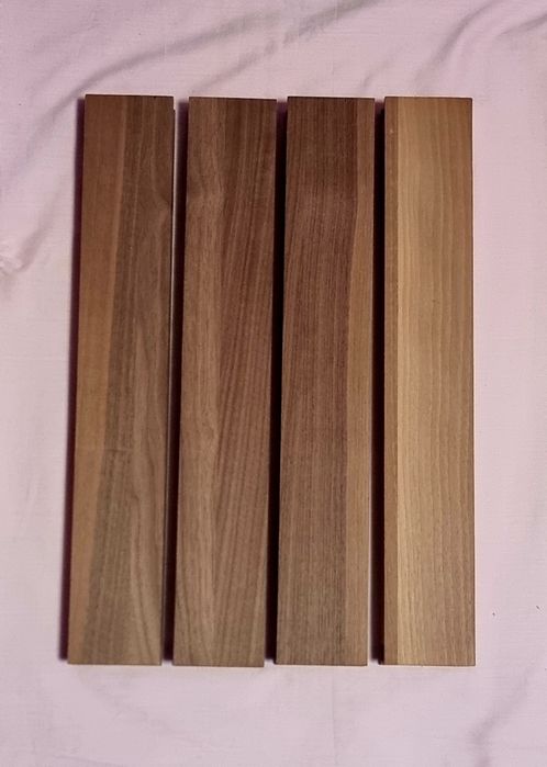 Bucati de lemn masiv de nuc american