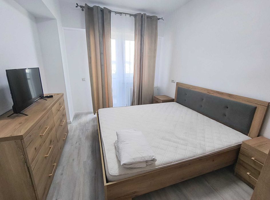 Ap. 2c decomandat cu terasa, complet mobilat si utilat, supr. utila 58 mp, parcare subterana proprie, COMPLEX UNIREA TOWERS