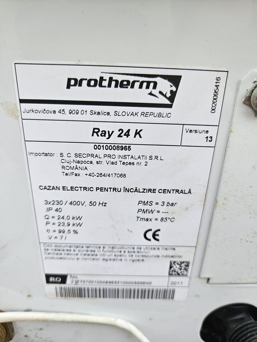 Centrala electrica PROTHERM 24 K