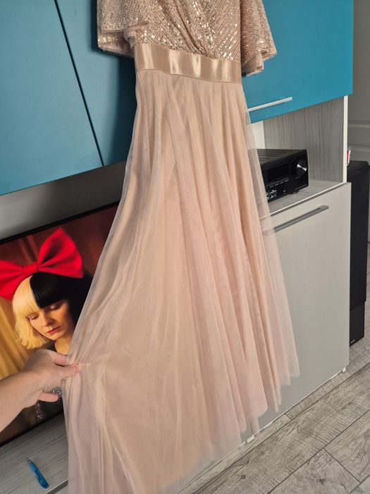 Rochie eleganta ocazie nunta botez cununie banchet fete 11-13 ani