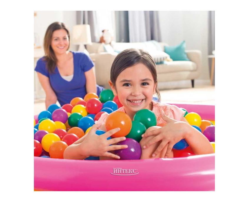 Шарики Intex-500 штук в пакете Доставка бесплатно