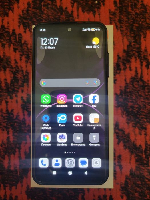 Срочно продам тилифон рэми нот 10