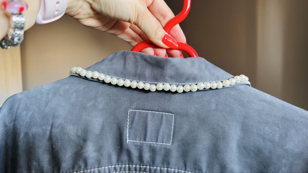 Geaca denim personalizata, pictata manual