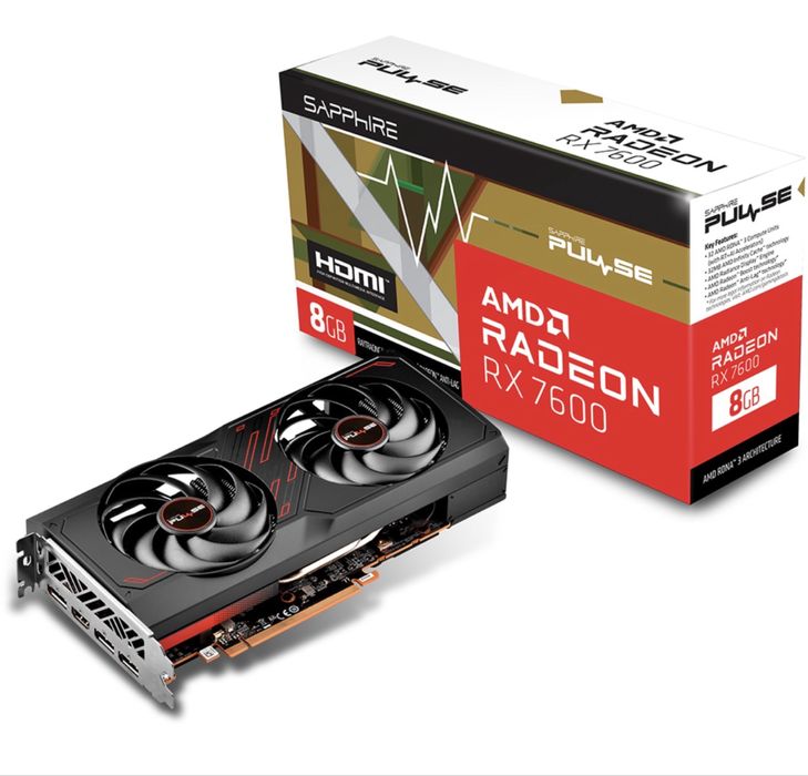 Placa video rx 7600 8GB / echivalent 4060
