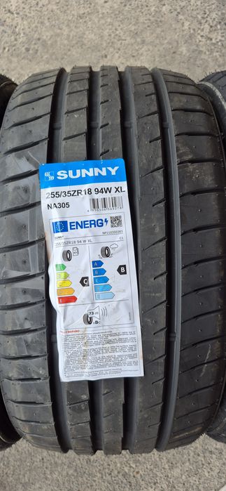 4 anvelope vara noi Sunny,fata 225/40/18,spate 255/35/18,dot 2025.Pret/bucata.