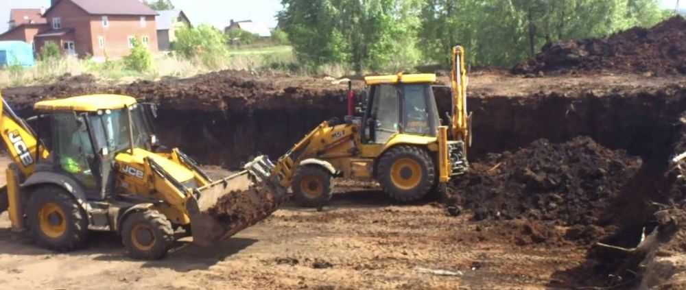 Услуги 3в1 экскаватор погрузшик