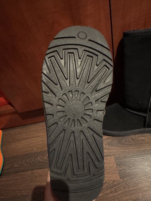 Зимняя обувь угги черные