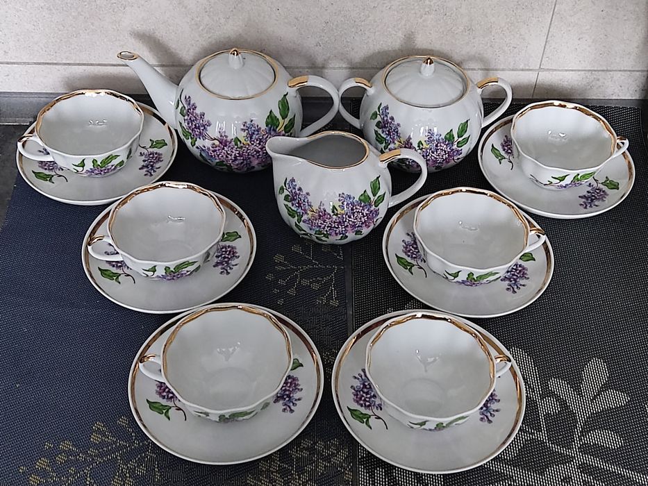 Сервиз чайный Сирень Дулево