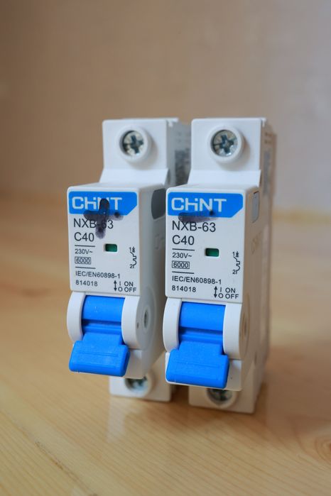 CHiNT NXB-63 C25, C40, C63 Автоматический выключатель.