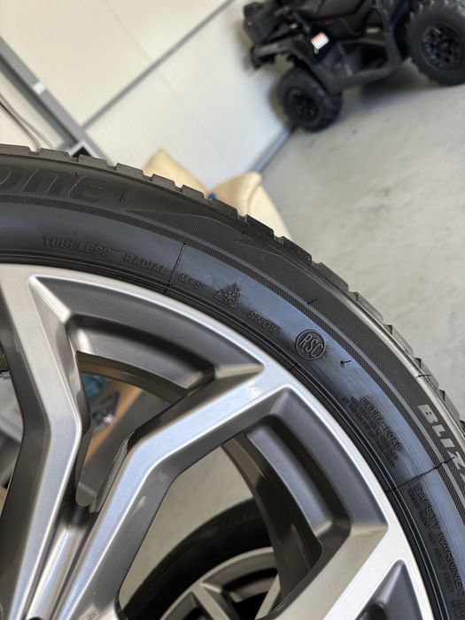 jante bmw x3 x4 g01 g02 5x112 anvelope 245 50 19 bridgestone oe