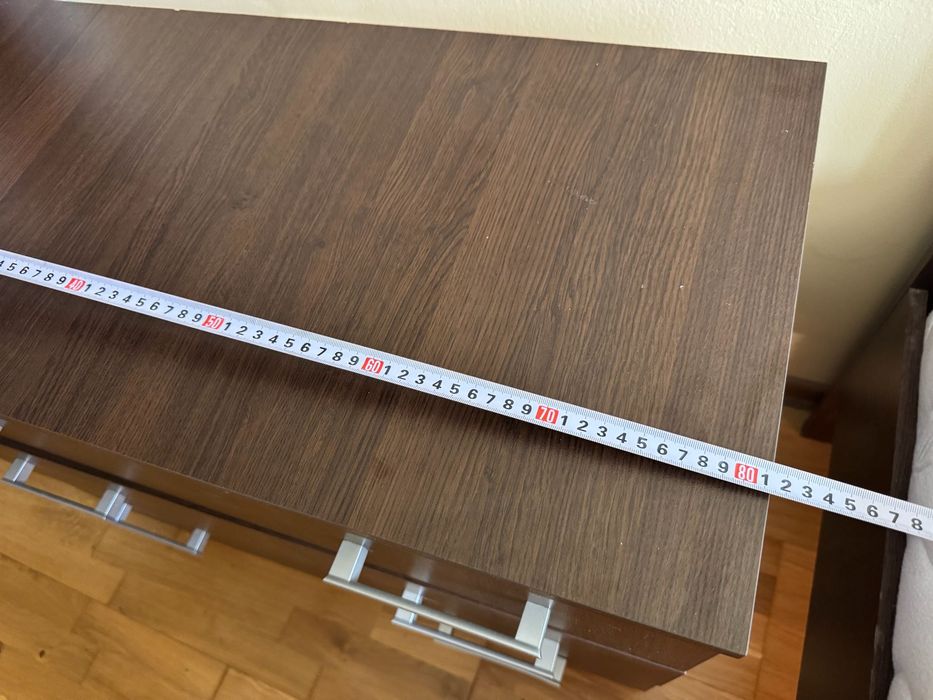 Спалня с матрак, подматрачна рамка, 2 нощни шкафчета и скрин