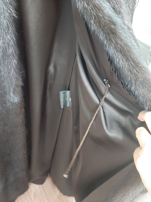 Норковая трансформер шуба