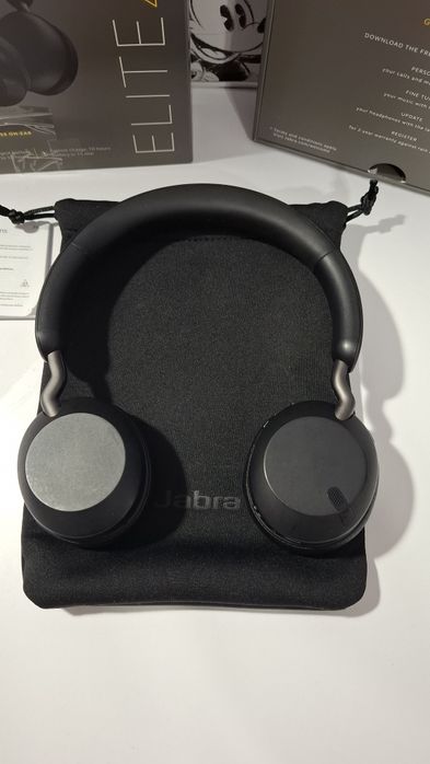 Безжични слушалки с микрофон Jabra - Elite 45H, черни