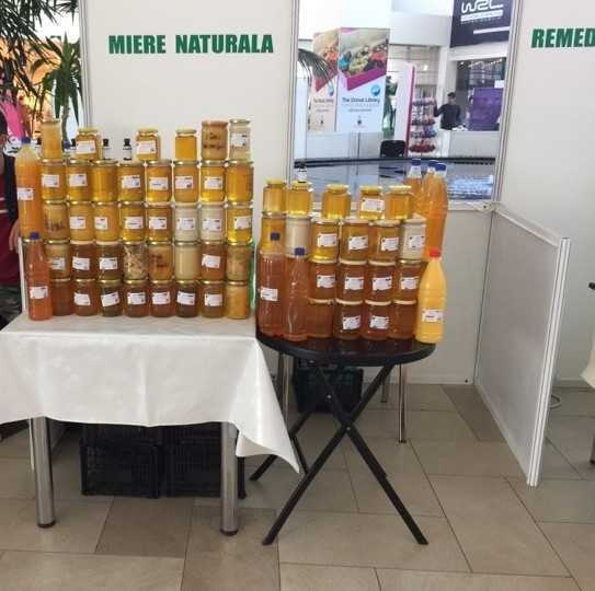 Miere de albine naturala, Salcam, Tei, poliflora Vivo Constanta 4-5