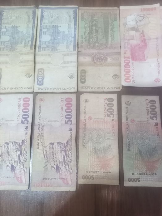 Bancnote vechi pentru colecționari