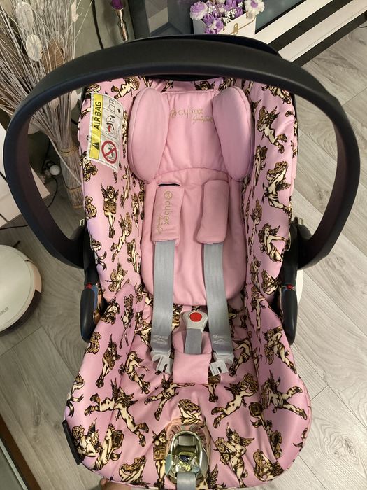 Cybex cloud Z-i size Cherub pink - кош за кола + адаптери