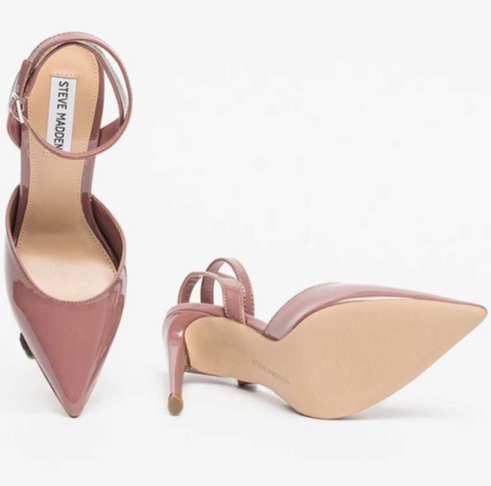 Pantofi de piele ecologica cu toc inalt Steve Madden