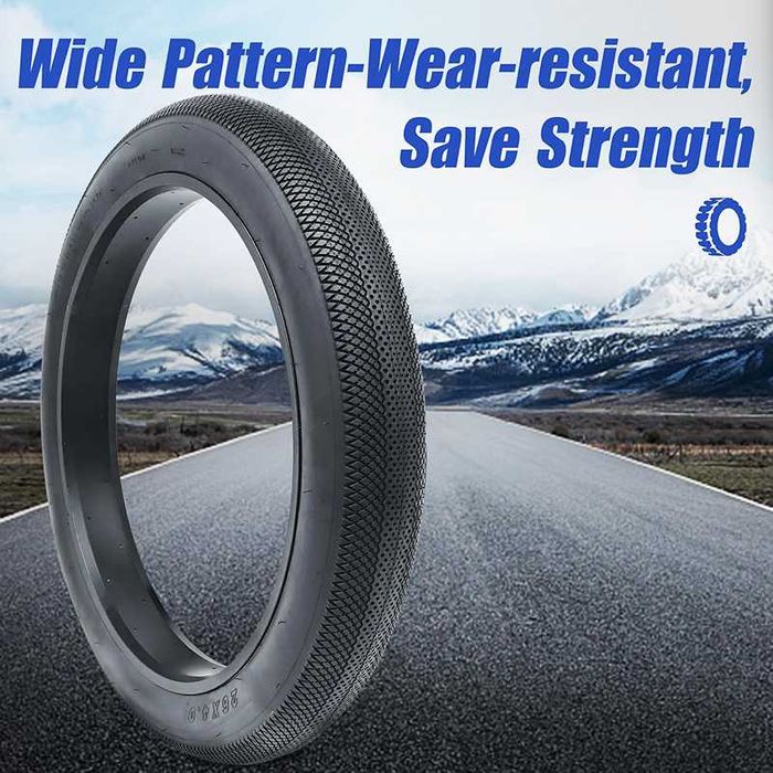 Външни и вътрешни гуми WAG SLICK за ФАТБАЙК велосипед - 20x4.0
