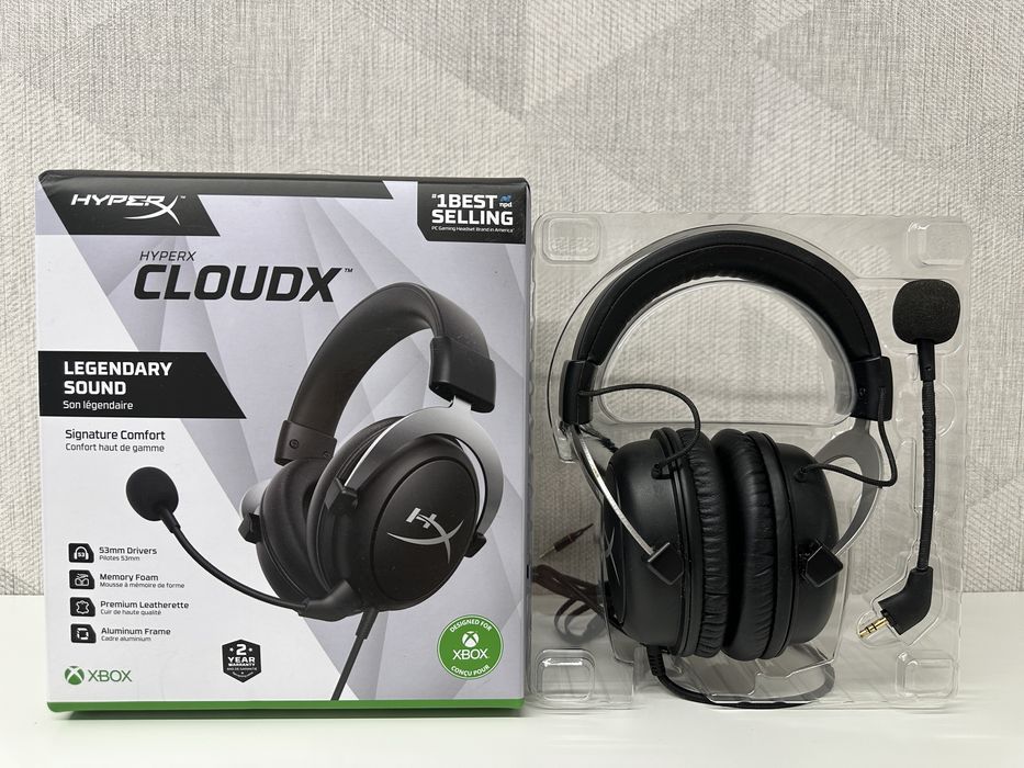 Наушники игровые hyper cloudx