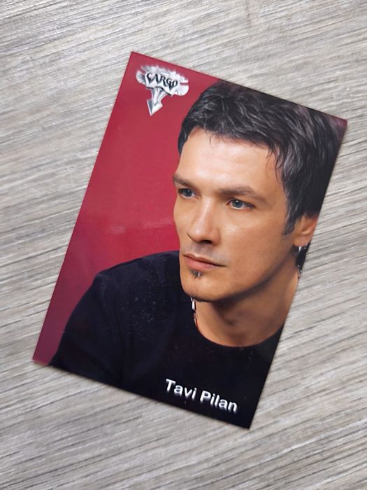 Autograf original Tavi Pilan (Cargo) + ramă foto – colecție