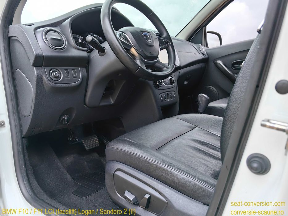 Sistem adaptare scaune de BMW Seria 5 F11 LCI pe Logan Duster Sandero