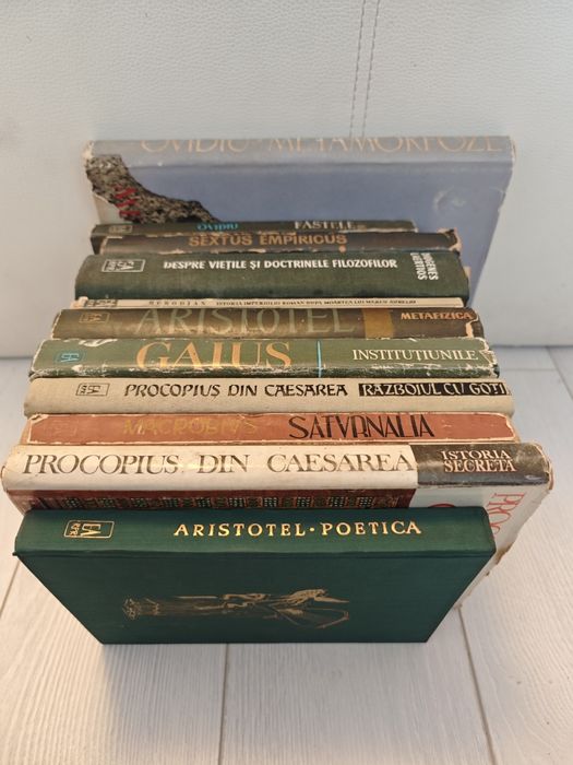 Set Academia Romana, Gaius,Diogene,Procopius,Aristotel,Ovidiu, 12 vol