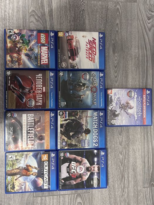 Игры PS-5 PS-4 В отличном состоянии