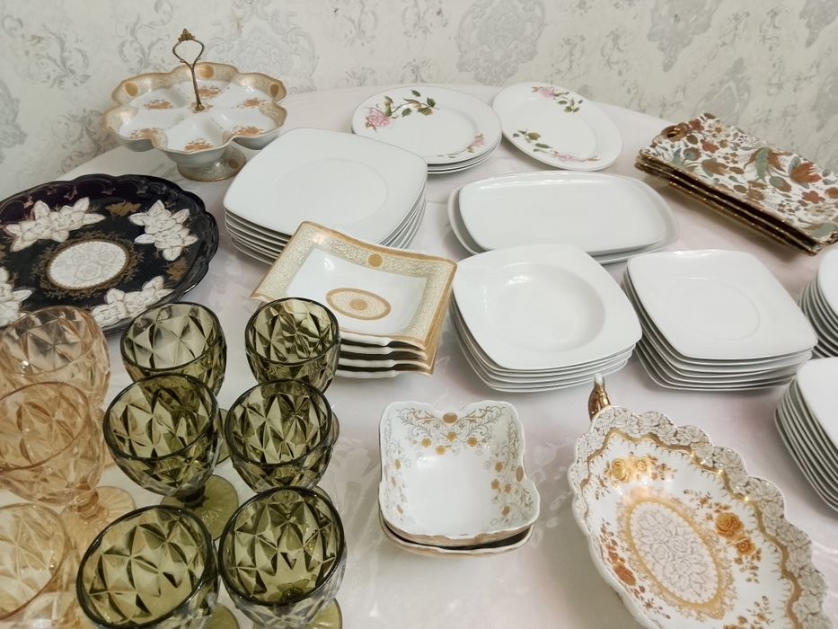 Тарелки разные продам