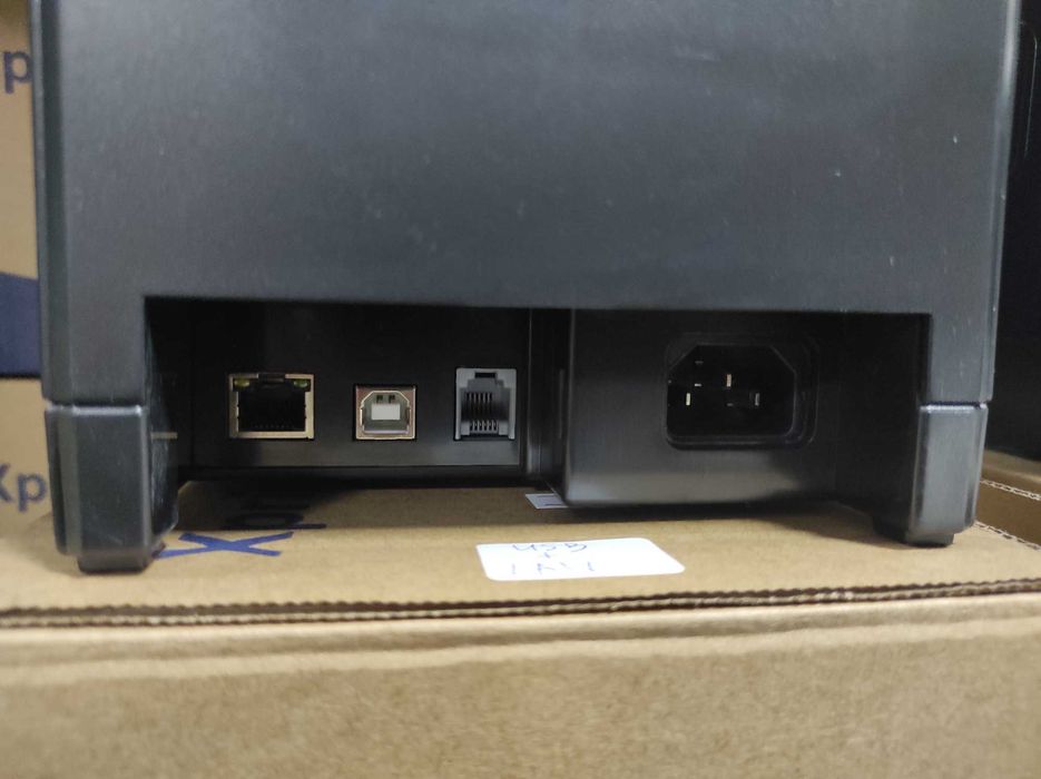 Чековый принтер со звонком 80мм (чек, принтер чеков)