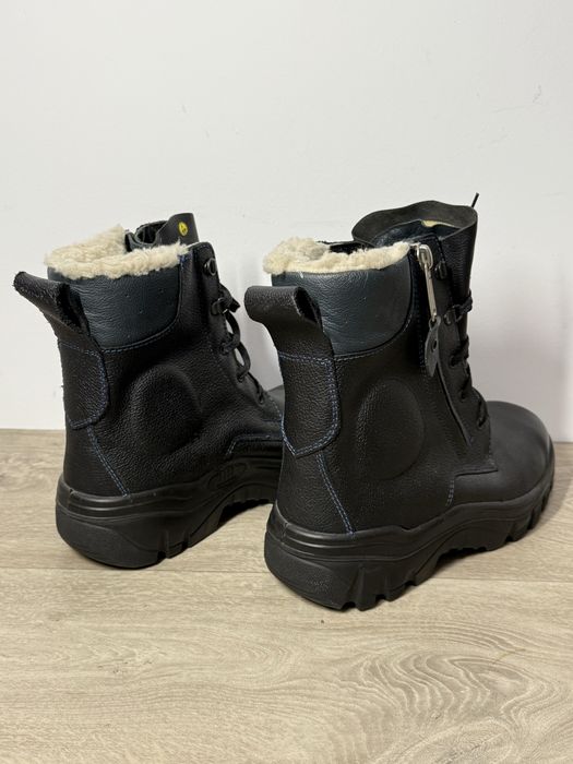 Ghete STEITZ SECURA (43 28.5cm) imblanite piele bombeu incaltaminte