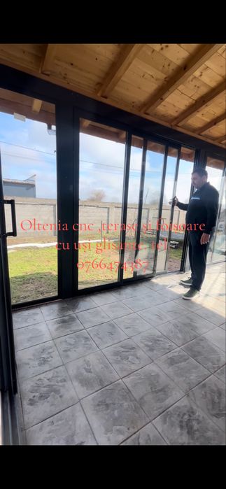 Usi glisante pentru terase si foisoare