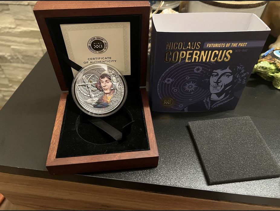 Сребърна монета 2oz. сертификат