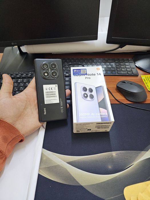 Redmi note 14pro 12/256gb[2025]ideal 1 oylik telefon xolati yangiday
