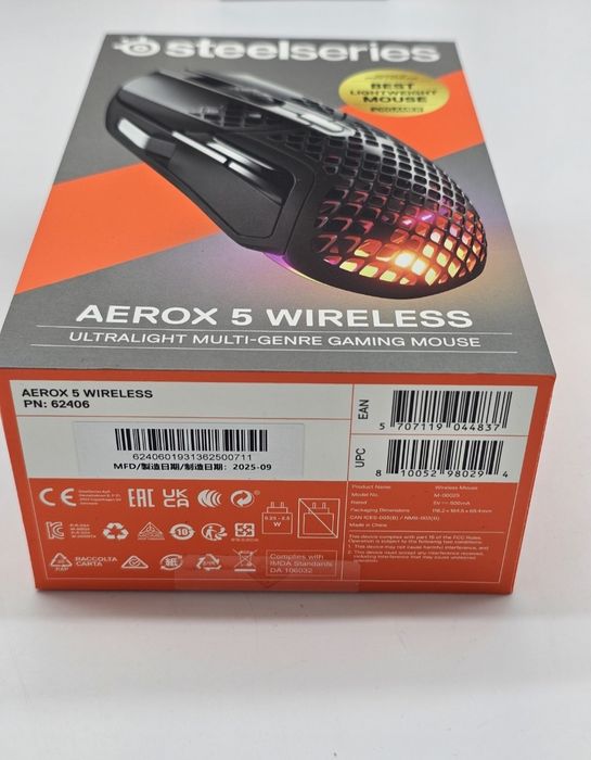 Tastatura Gaming STEELSERIES Apex 3 TKL  Whisper-Quiet Switch, Mouse SteelSeries Aerox 5