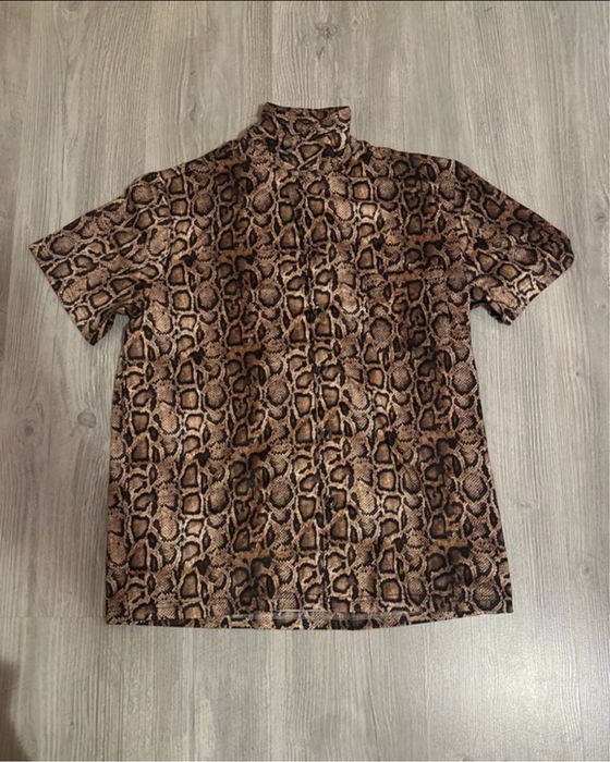 Compleu Animal Print Camasa+Pantaloni Scurti Vara