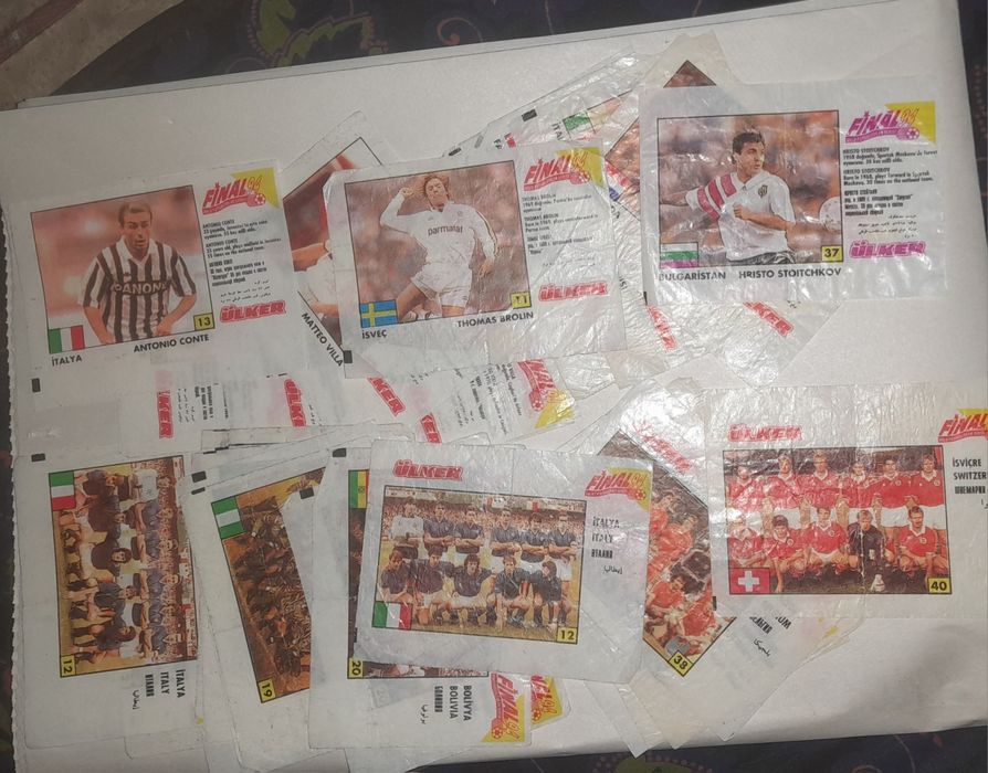 Вкладыши 90х Финал