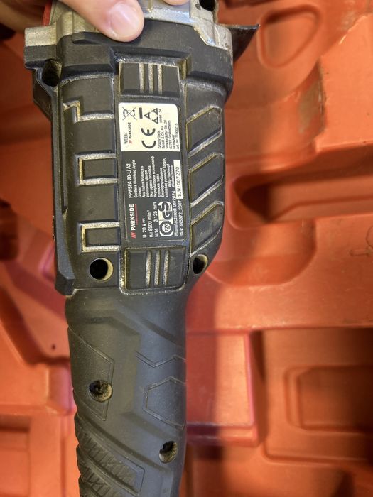 Безчетков ъглошлайф parkside