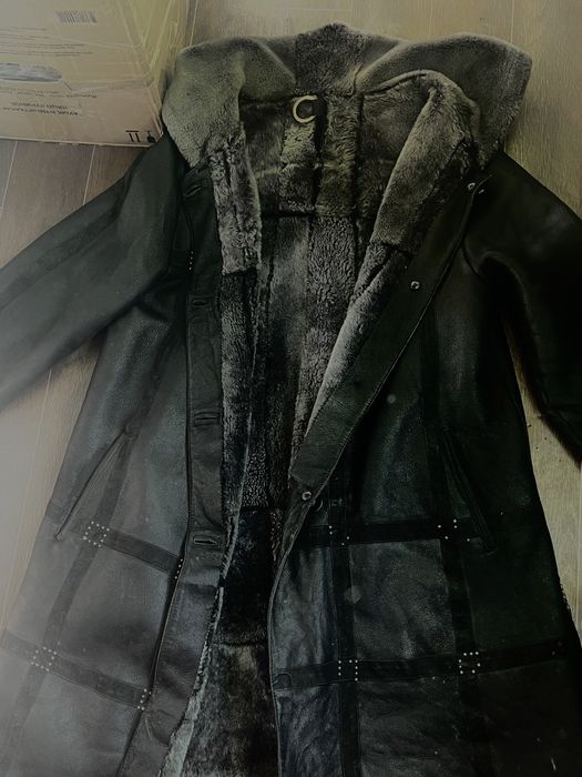 Натуральная дубленка. Пуховик