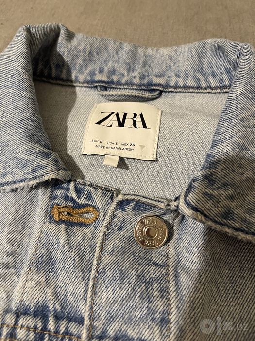 ZARA Trafalluc женский пиджак джинсовый