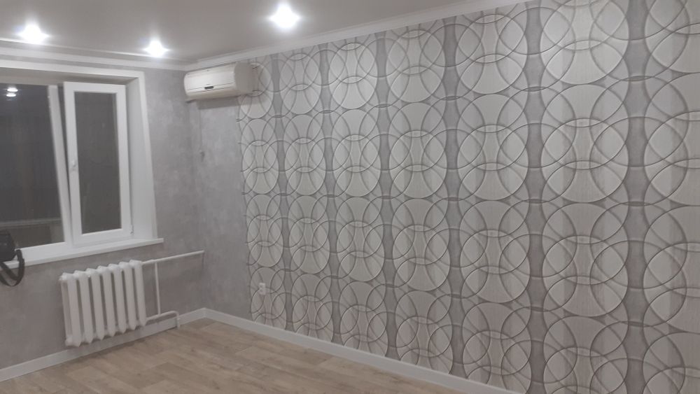 Поклейка обоев  , ремонт квартир.