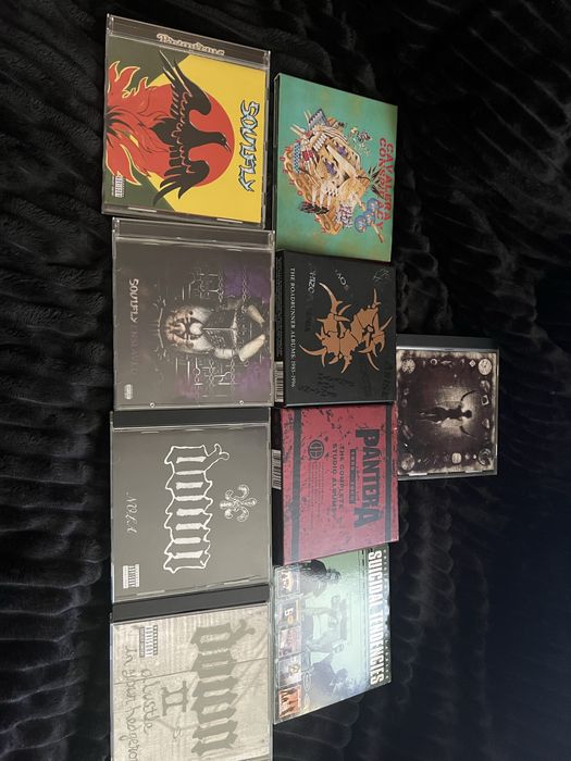 CD Албуми на Sepultura, Pantera, Soulfly, Suicidal Tendencies, Ministry и Down