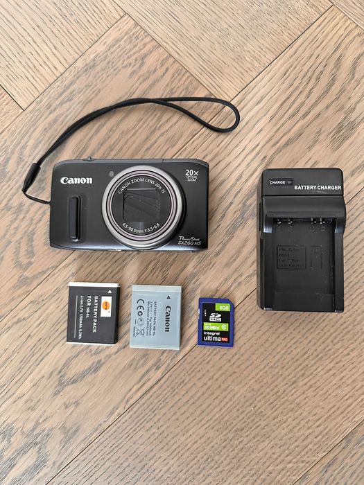 Фотоаппарат Canon PowerShot SX260 HS