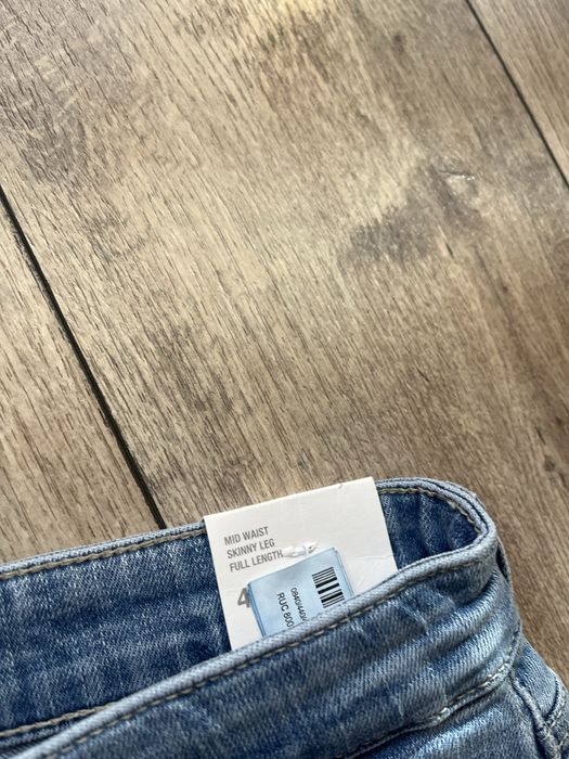 ZARA - Mid Waist Skinny Leg- Нови дънки размер 34 / Оригинал