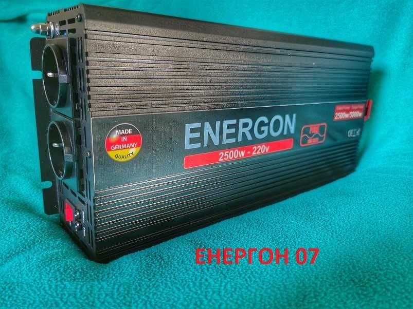 НЕМСКИ Инвертор 2500w /5000w 24v - 220v пълна синусоида с дистанционно