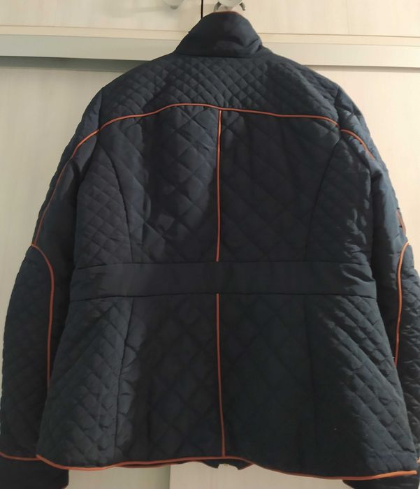 H&M Синьо дамско яке № 44 – вталено, до ханша